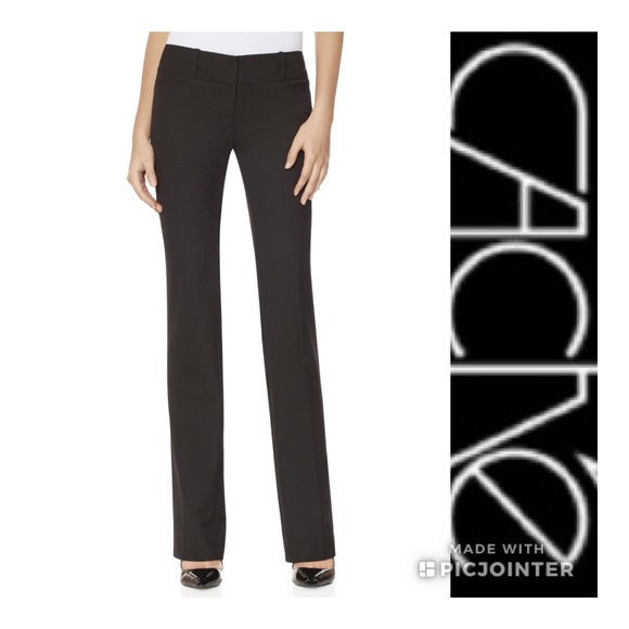 Cache Pants - NWT cache bootcut slacks